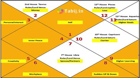 Free Kundali Reading Kundali Analysis Based On The Different Houses By