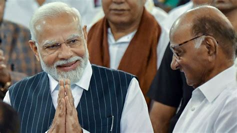 Pm Modi Urges Sharad Pawar Uddhav Thackeray To Align With Ajit Shinde