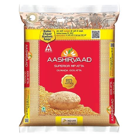 10kg Aashirvaad Superior MP Atta Packaging Type Bag 19 Aug 2022 At