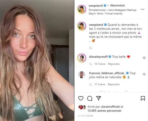 Delphine Wespiser sublime en bikini elle se dévoile au naturel et met