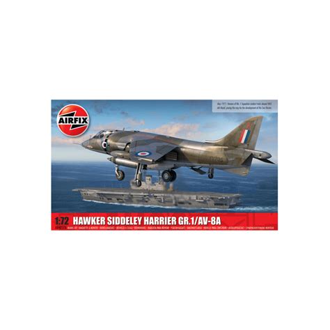 Airfix A04057A Hawker Siddeley Harrier GR1 AV 8A 1 72