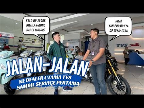 Servis Pertama Tvs Ronin Di Tvs Motor Pusat Dewi Sartika