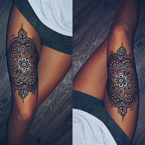 30 Best Sexy Front Thigh Tattoos Ideas