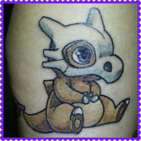 Mystical Cubone Tattoo