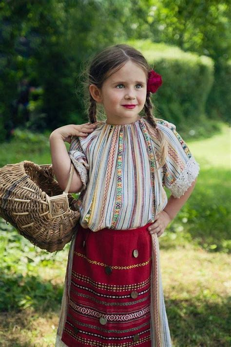 Българче Bulgarian Child In National Costume Traditional Outfits