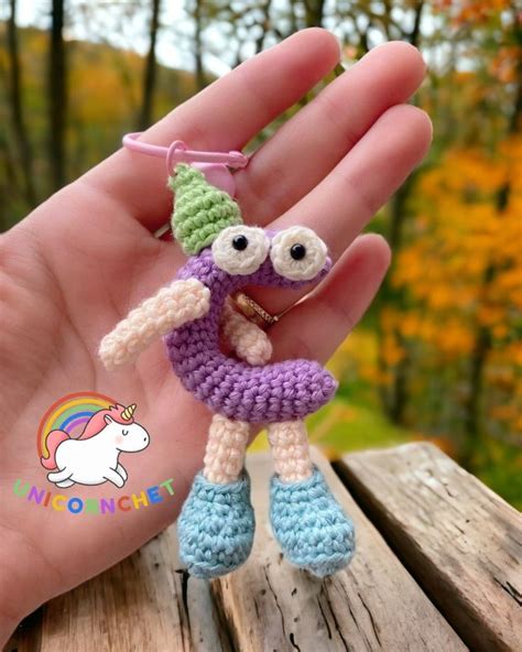 Abcrochet Alphabet Amigurumi Crochet Patterns Letters Keychain