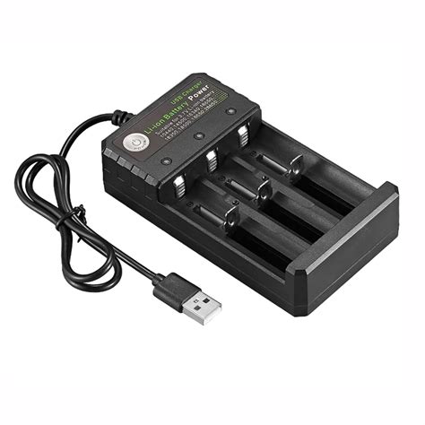 Evrensel Usb Pil Arj Cihaz Ak Ll Slot Li Ion Pil Pil Arj Cihaz I In