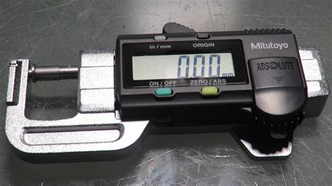 Mitutoyo Quickmini Micrometer Youtube