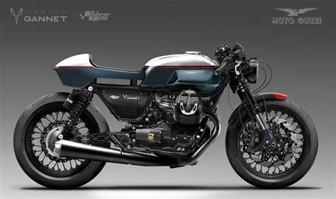 Racing Caf Caf Racer Concepts Moto Guzzi V Caf Racer By Gannet