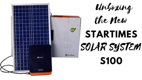 Unboxing Startimes Solar System S Youtube