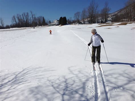 Cross Country Skiing In Newcomb Cross Country Skiing Skiing Cross