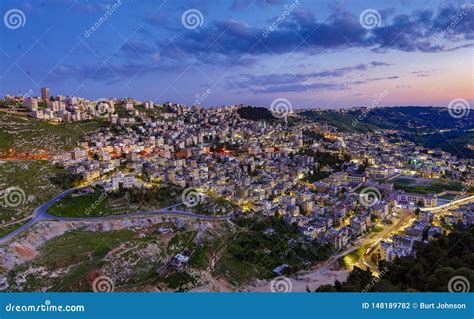 The Skyline of Amman, Jordan Stock Photo - Image of hill, capital ...