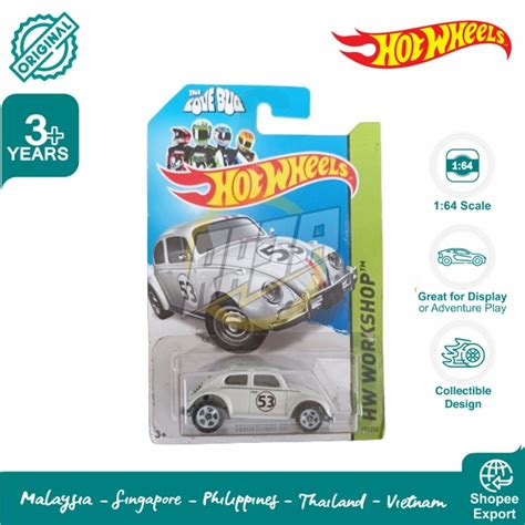 Jual Hot Wheels Volkswagen Beetle Herbie 53 Rare Shopee Indonesia