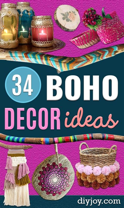 34 DIY Boho Decor Ideas