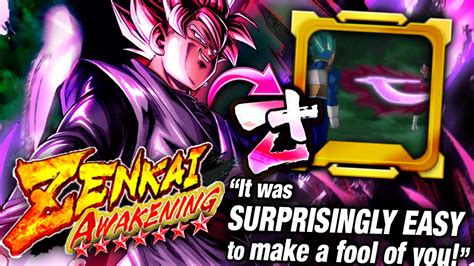 Zenkai Lf Rose Goku Black Has A New Awakening Equip Once Again Db