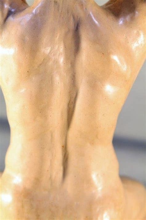 Proantic Rp Xxe Terracotta Sculpture Naked Man