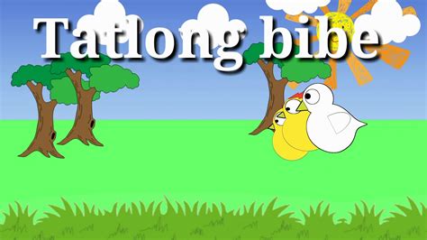 TATLONG BIBE - TAGALOG NURSERY SONG - - YouTube