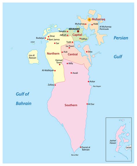 Bahrain Maps & Facts - World Atlas