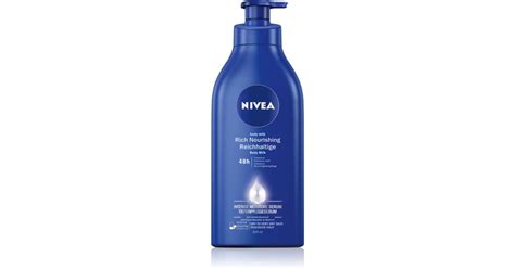 Nivea Body Milk Lait Corporel Nourrissant Notino Fr