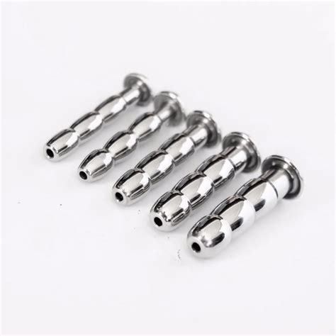 8 12mm Stainless Steel Hollow Urethral Sounds Penis Plug Stimulator Sounding Sex Toys For Men