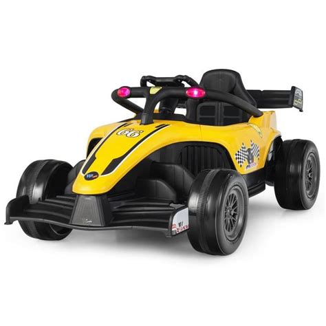 Dreamade Voiture Lectrique De Sport Pour Enfants V Km H