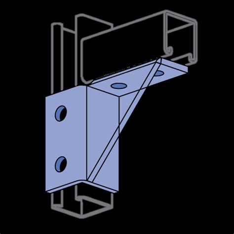 Atkore Unistrut Atkore Unistrut Channel Wing Shape Fittings 90 Deg