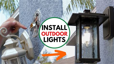 Installing Outdoor Lights On Stucco | Homeminimalisite.com