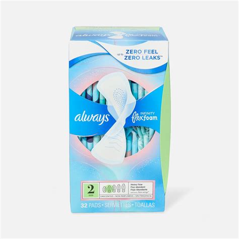 Fsa Eligible Always Infinity Flexfoam Pads With Wing Unscented Fsa Store