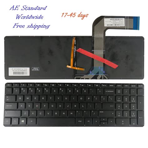 US Laptop Keyboard For HP Pavilion 17 F000 F115dx 15 P000 15 K000 V000