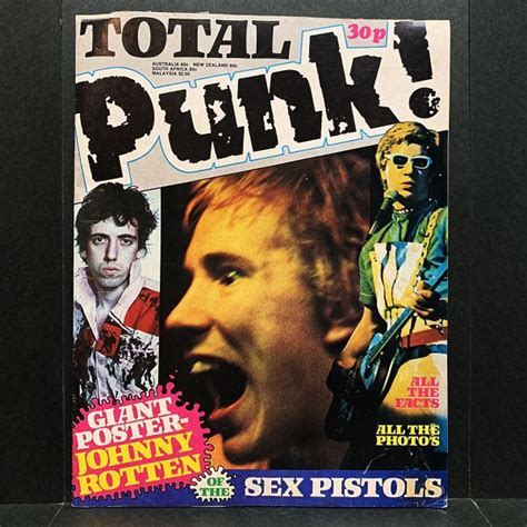 Yahoo オークション SEX PISTOLS TOTAL PUNK 年当時物 ポスター