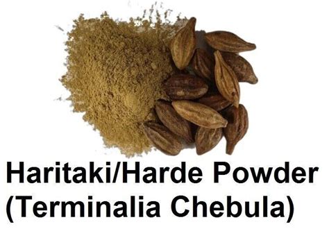 Haritaki Harde Powder Terminalia Chebula Powder Herbal Pure