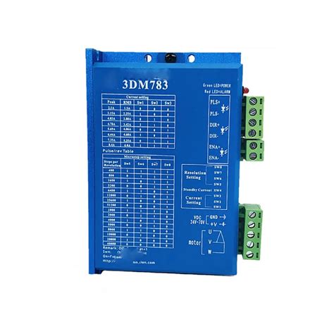 Nema Nema Dm Three Phase Stepper Motor Driver V A Pulse