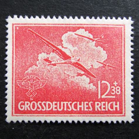 ALLEMAGNE NAZI 1945 timbre MNH non publié NSFK croix gammée aigle