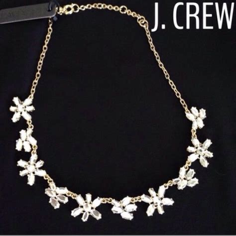 Nwt J Crew Statement Necklace Pretty Sparkly Crystal J Crew Necklace