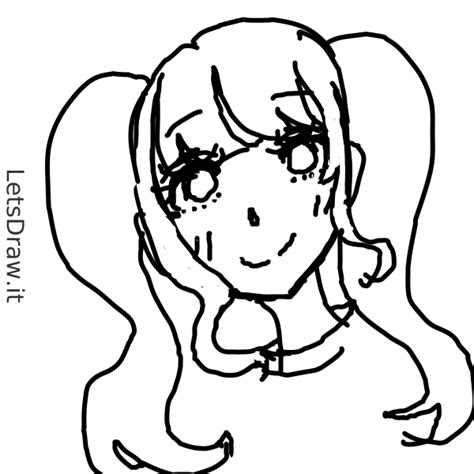 How To Draw Pigtails Q Jgqdayz Png Letsdrawit