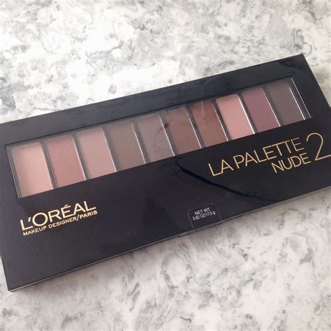 L Oreal LA Nude 2 Palette Swatches Jackie 0 Monroe