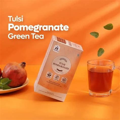 Roastea Tulsi Pomegranate Green Tea Bags Box At Rs Box Lucknow