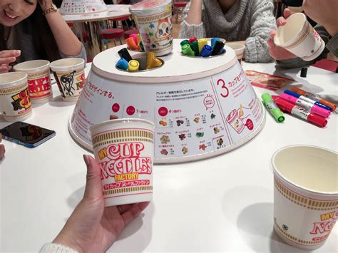 Cup Noodles Museum Yokohama Create Your Own Cup Noodle Mokolate