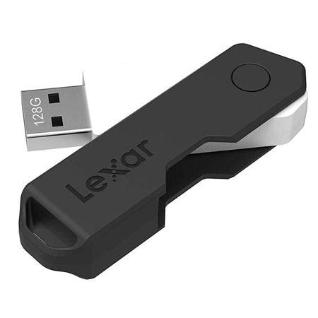 Lexar Gb Jumpdrive Twistturn Usb Flash Drive Black Ljdtt