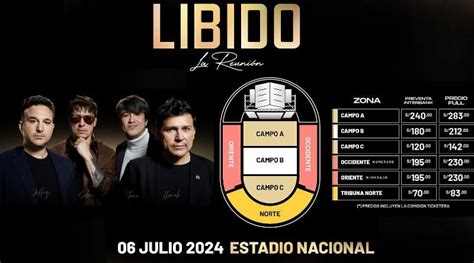 Conoce El Precio De Entradas Para El Concierto De Libido Radio San