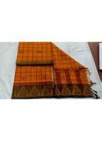 Buy Sreenidhi handlooms Cotton Sarees without Blouses Online at Best ...