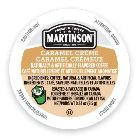 Martinson - Coffee Pods - Caramel Creme, Bulk