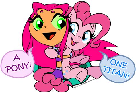 346420 Safe Artist Ravenevert Pinkie Pie Clothes Crossover Dialogue Midriff Simple