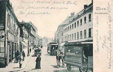 Wien Lv Favoritenstrasse Tramway Wiener Werkst Tte Postkarten