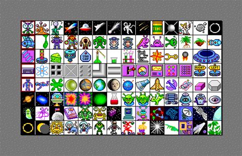 Never Obsolete Kid Pix Studio Deluxe Space Stamps