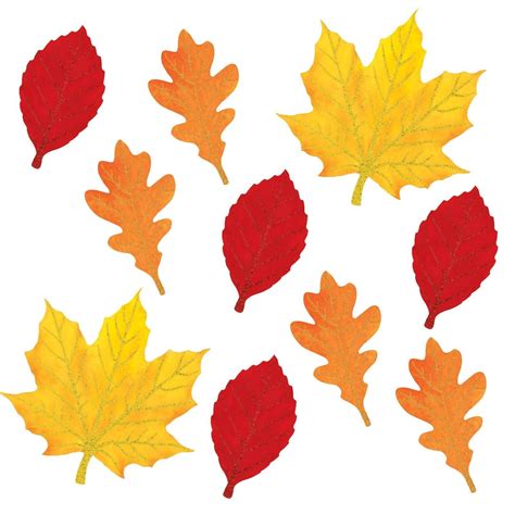 printable colored leaves 3