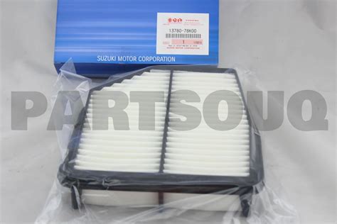 SUZUKI 13780 78K00 Air Filter Cross Reference