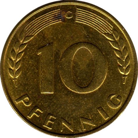 Germany 10 Pfennig - Foreign Currency