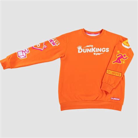 Viral Dunkin Dunkings Fleece Crewneck Sweatshirt