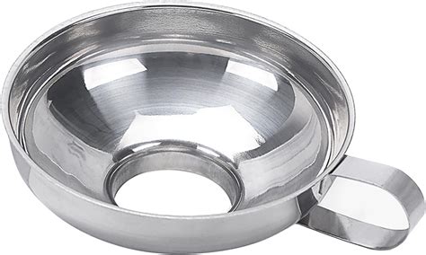 Amazon Stainless Steel Wide Mouth Funnel Large Diameter Funnel Jam